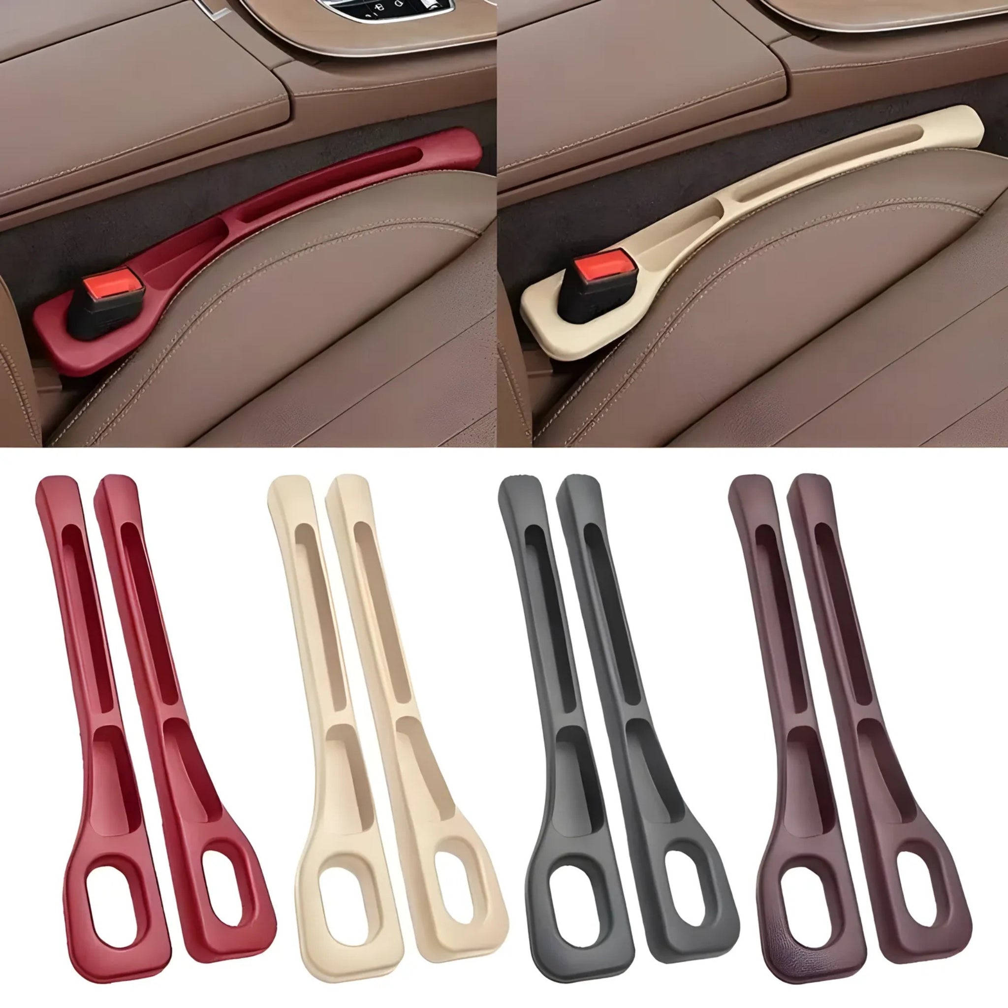 Boîte de rangement voiture | Organisateur de fente de siège 2 pièces | Tidykid