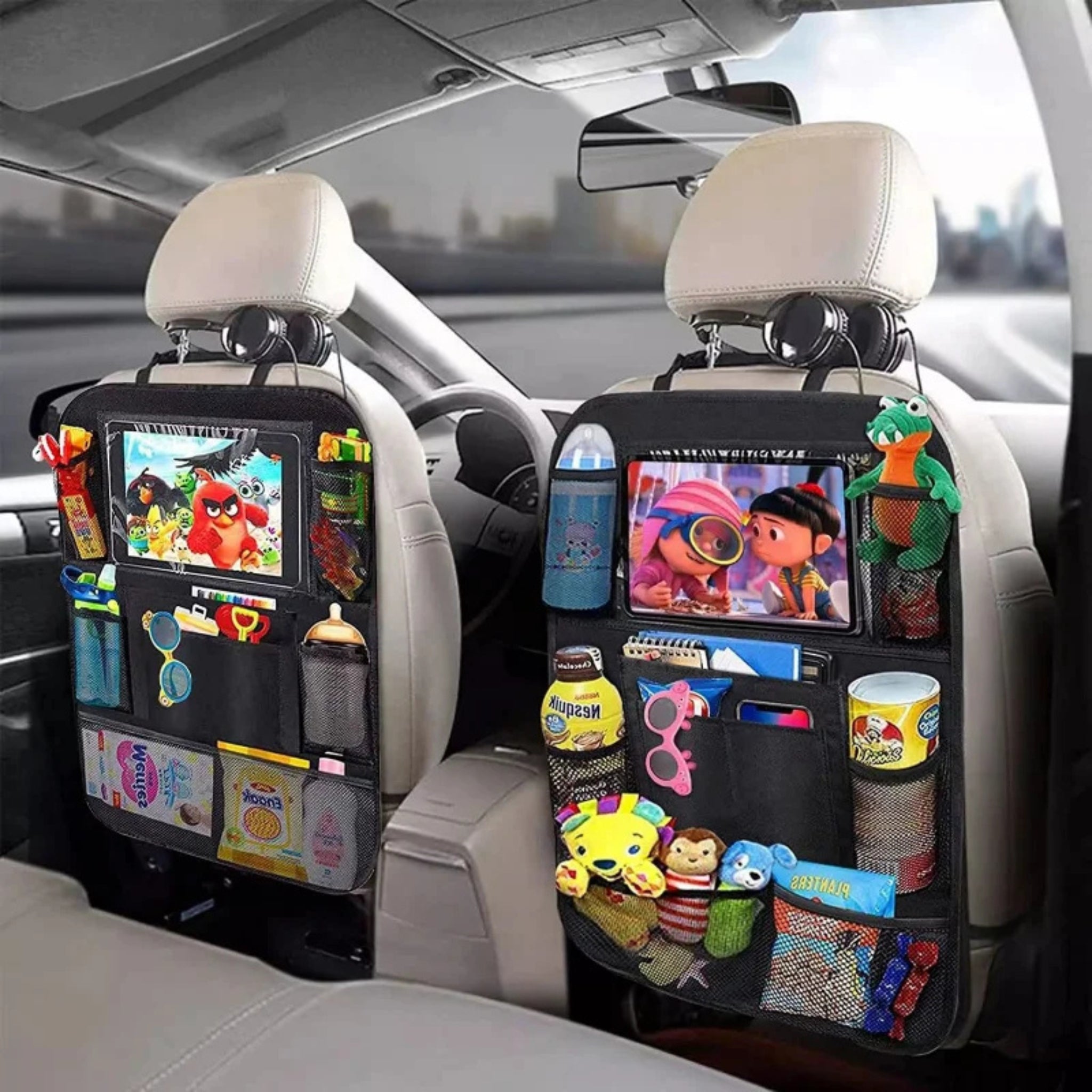 Sac de rangement voiture | Organisateur siège enfant multifonction | TIDYKID
