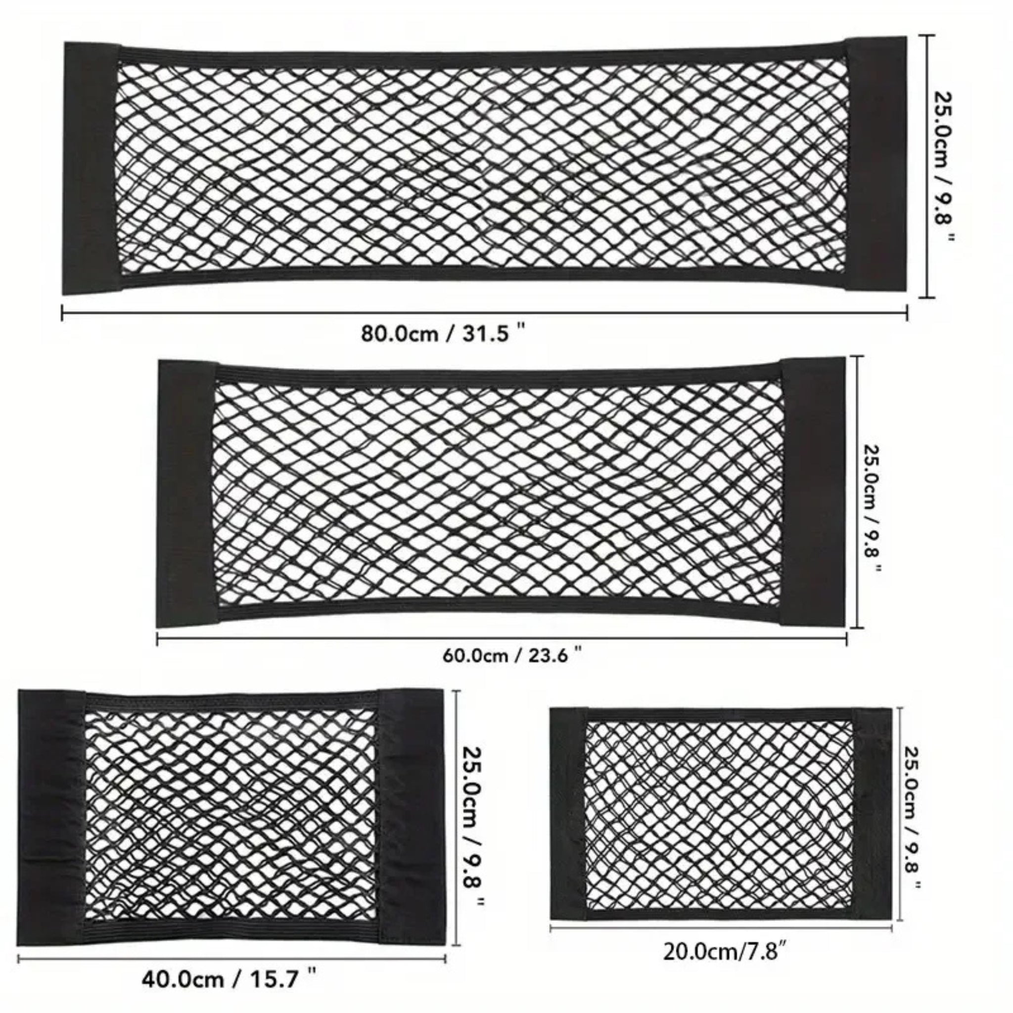 Filet de rangement voiture | Filet coffre double maille universel | TidyKid