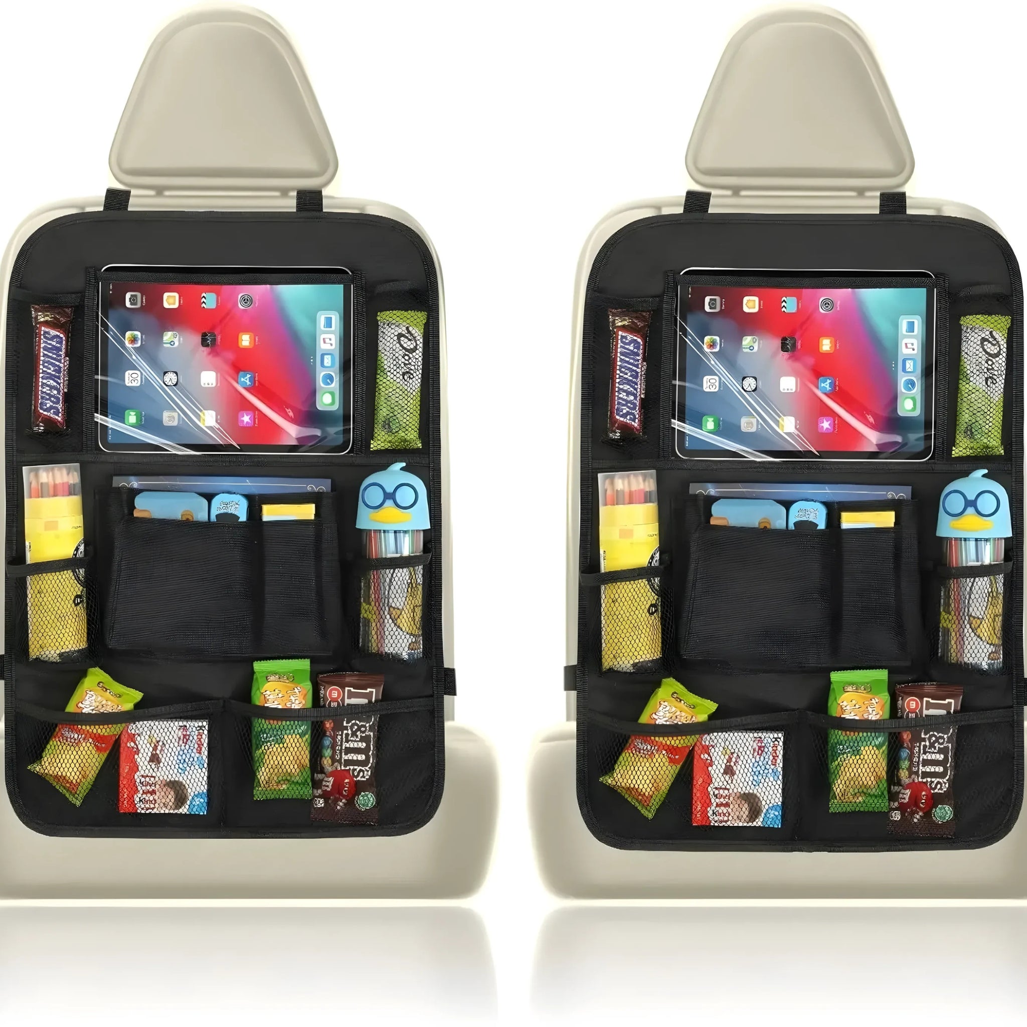 Organisateur de siège auto | Poche tablette et poubelle | TIDYKID