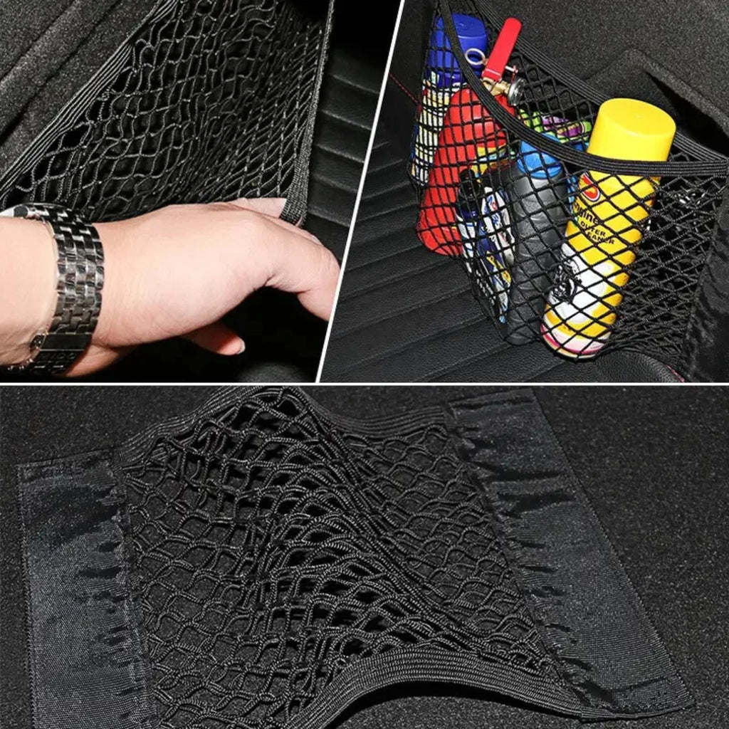 Filet de rangement voiture | Filet coffre double maille universel | TidyKid